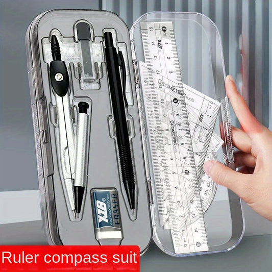 Compass And Ruler Set Drawing Tools