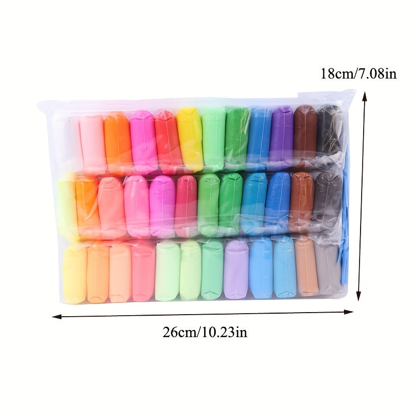 32 Colors Air Dry Modeling Clay With Tools