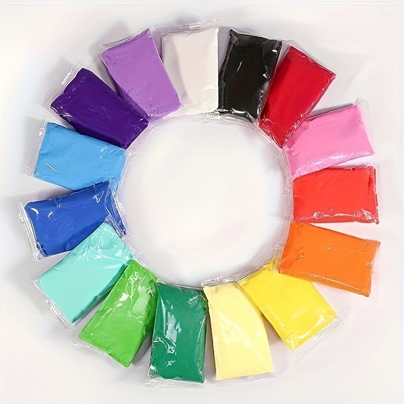 2 Kinds Of 36 Colors Different Sizes Of Wind-drying Sticky, Magic Modeling Clay Set