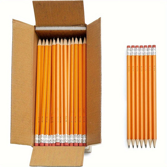 30/50/150pcs Pencils Set, Basics Carton Packing, HB Pencil For Student