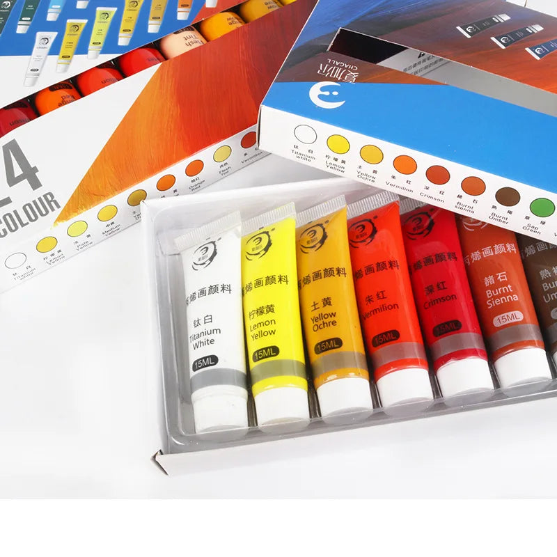 12/24 Colors, Acrylic paint set