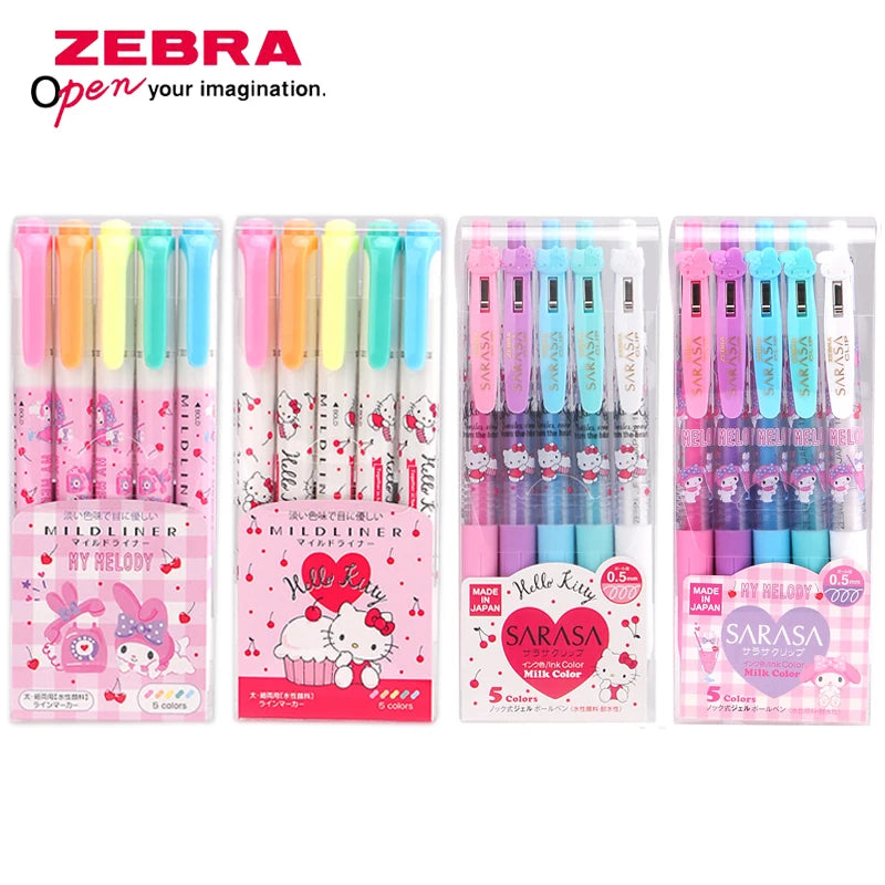 ZERBA JJ15 color gel pen and highlighter