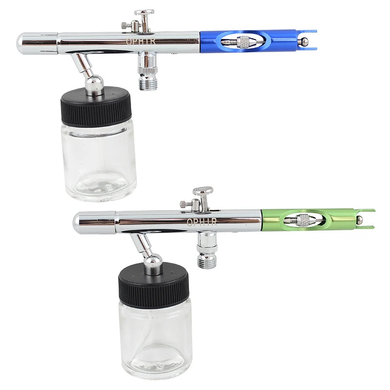 OPHIR 6 PCS  Dual Action Airbrush Set Kit