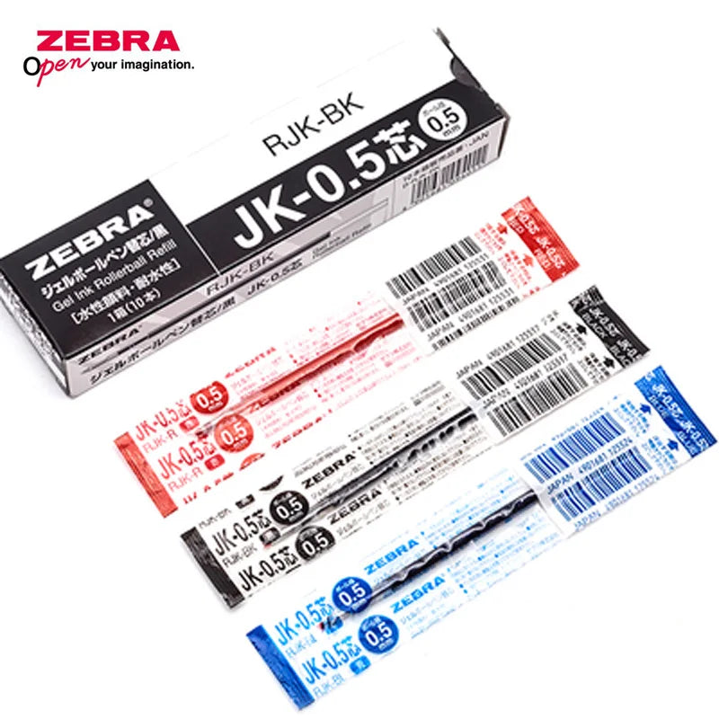 Zebra JK-0.5 Gel Pens Refills for SJ3, J3J2, J4J1