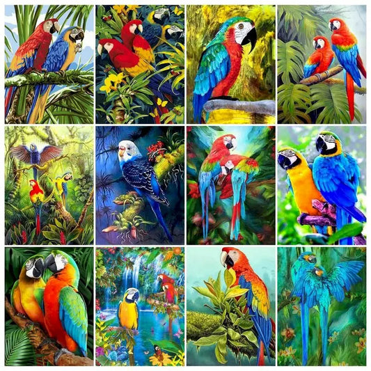 Paint By Numbers On Canvas Animals