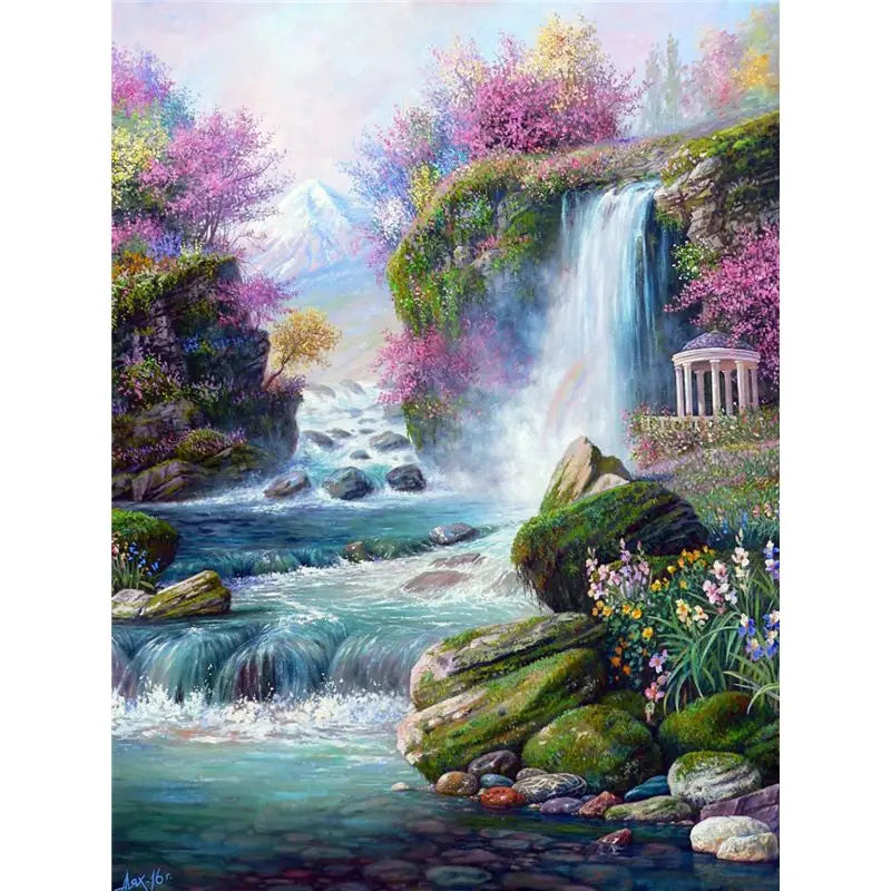 Paint By Number Waterfall Kits