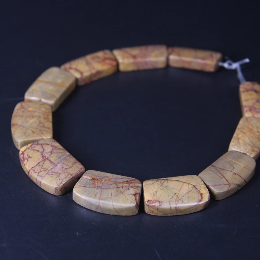 Picasso Jasper Stone Beads For Jewelry Making