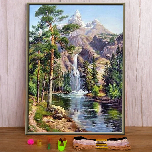 Landscape11CT Cross Stitch  Embroidery Kit