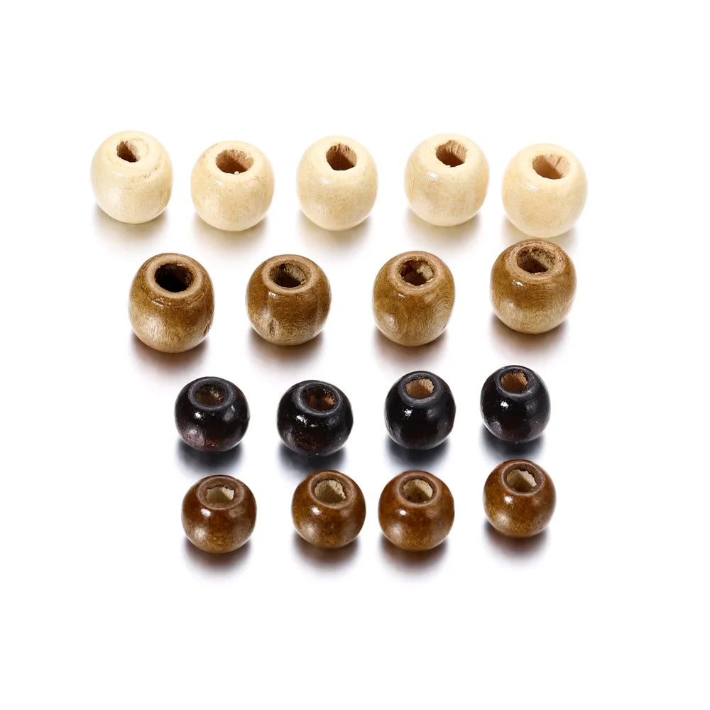 Natural Wooden Spacer Beads