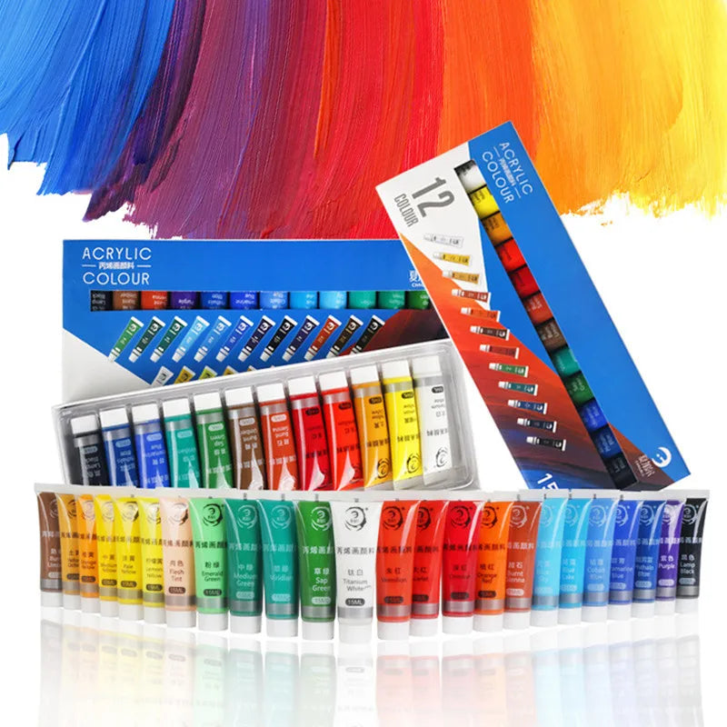 12/24 Colors, Acrylic paint set