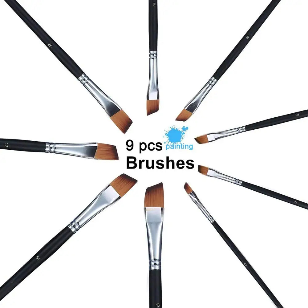 9pcs/set Paint Brush Set