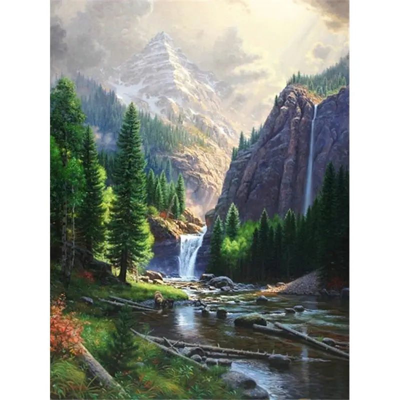 Paint By Number Waterfall Kits