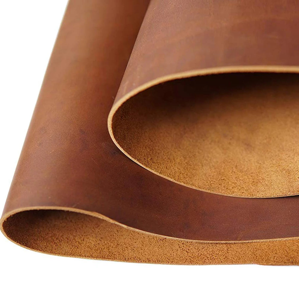 Vegetable Tanned Leather Genuine Cowhide