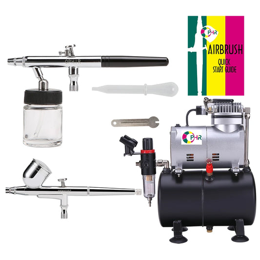 Airbrush Spray Compressor Kit Cake Model Hobby