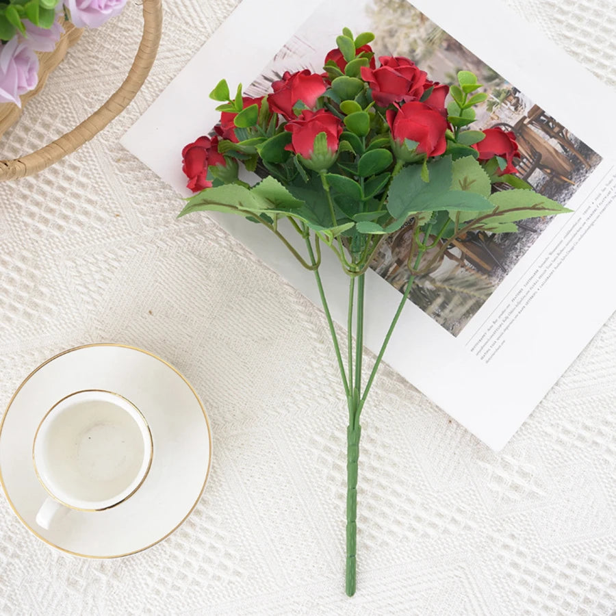 Artificial Flowers Eucalyptus Leaves Fake Plants