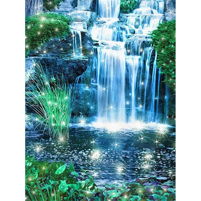 Painting By Number Waterfall Kits