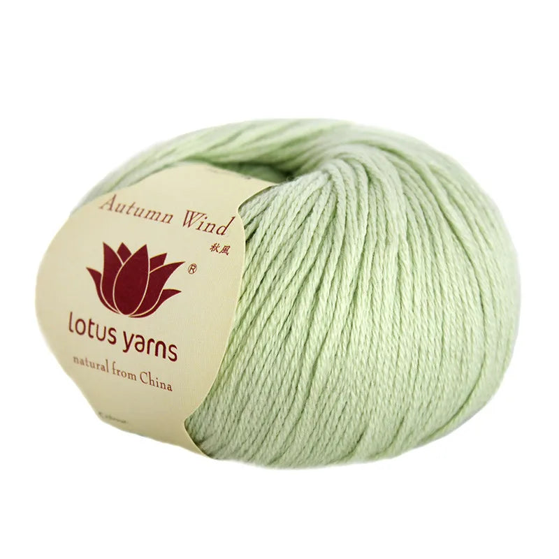 50g Cotton Yarn Cashmere Blended Hand Knitting Crochet Fingering Weight For Garments Soft Baby Clothes