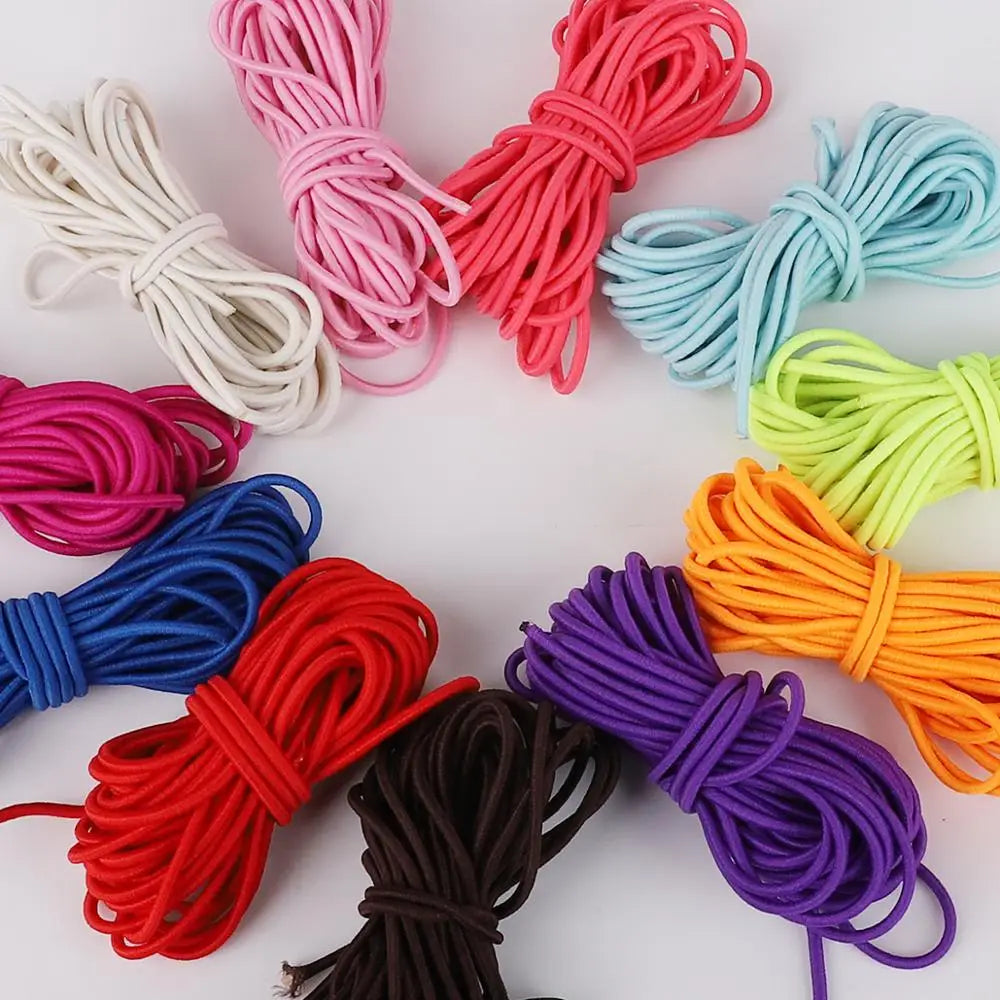 High Quality 2.5mm Multi Colors Elastic Band