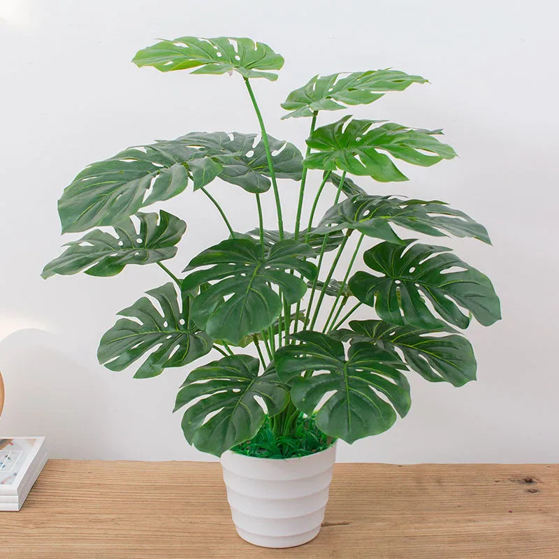 Artificial Monstera Tree Decoration