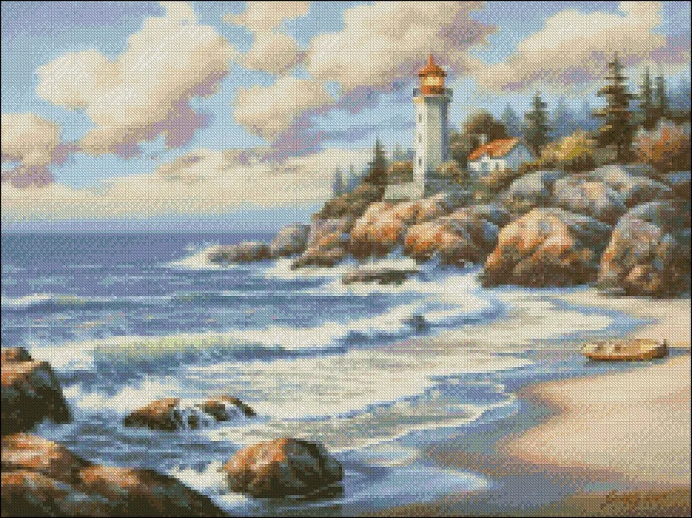 Embroidery Counted Cross Stitch Kits Lighthouse Kit