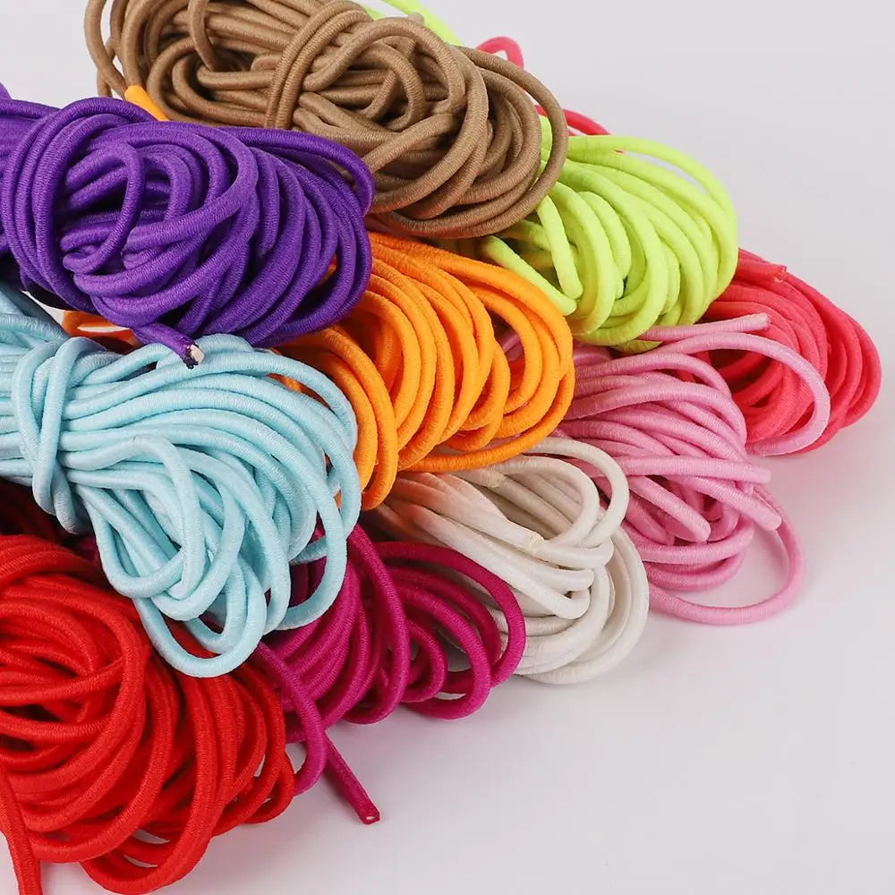 High Quality 2.5mm Multi Colors Elastic Band