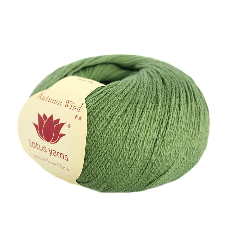 50g Cotton Yarn Cashmere Blended Hand Knitting Crochet Fingering Weight For Garments Soft Baby Clothes