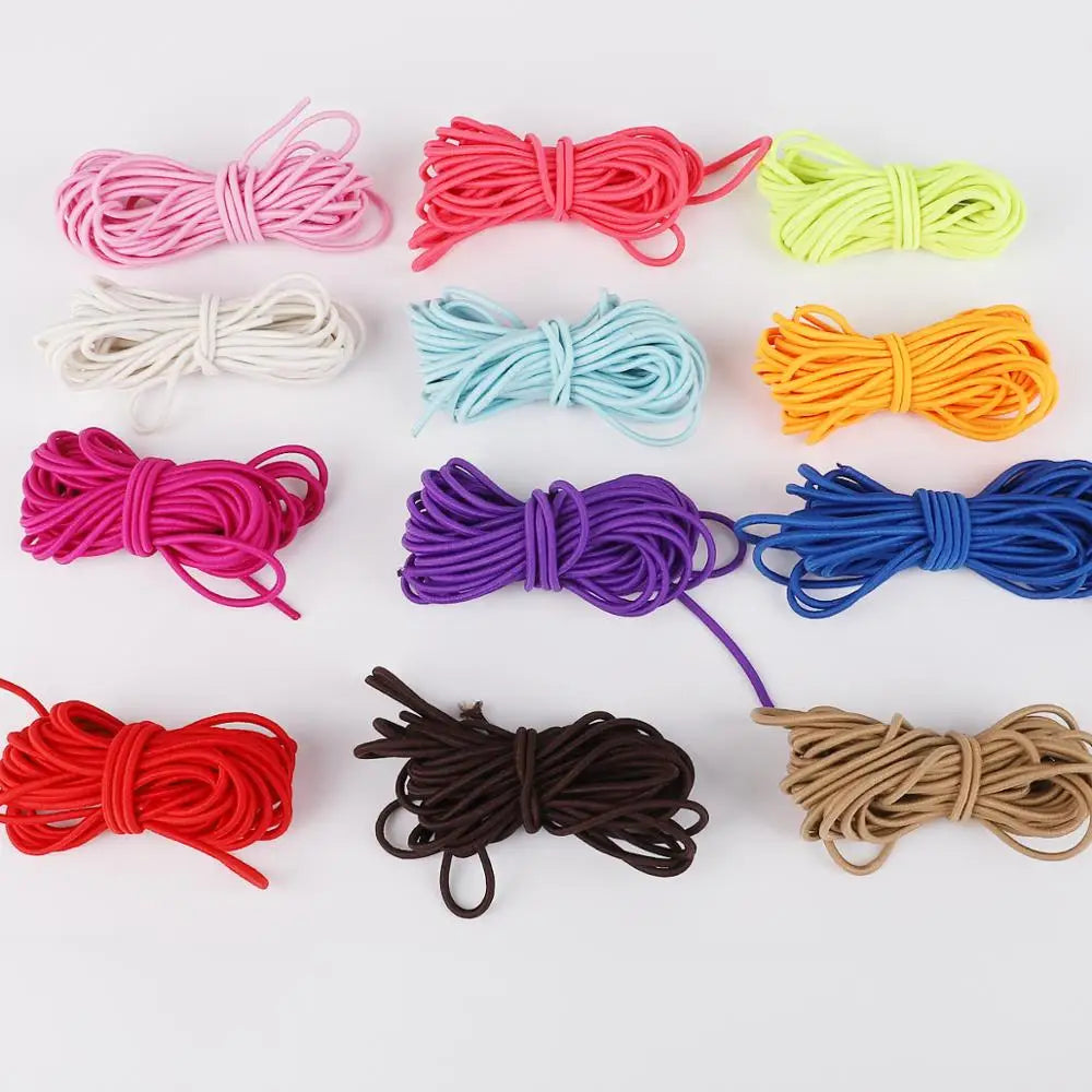 High Quality 2.5mm Multi Colors Elastic Band