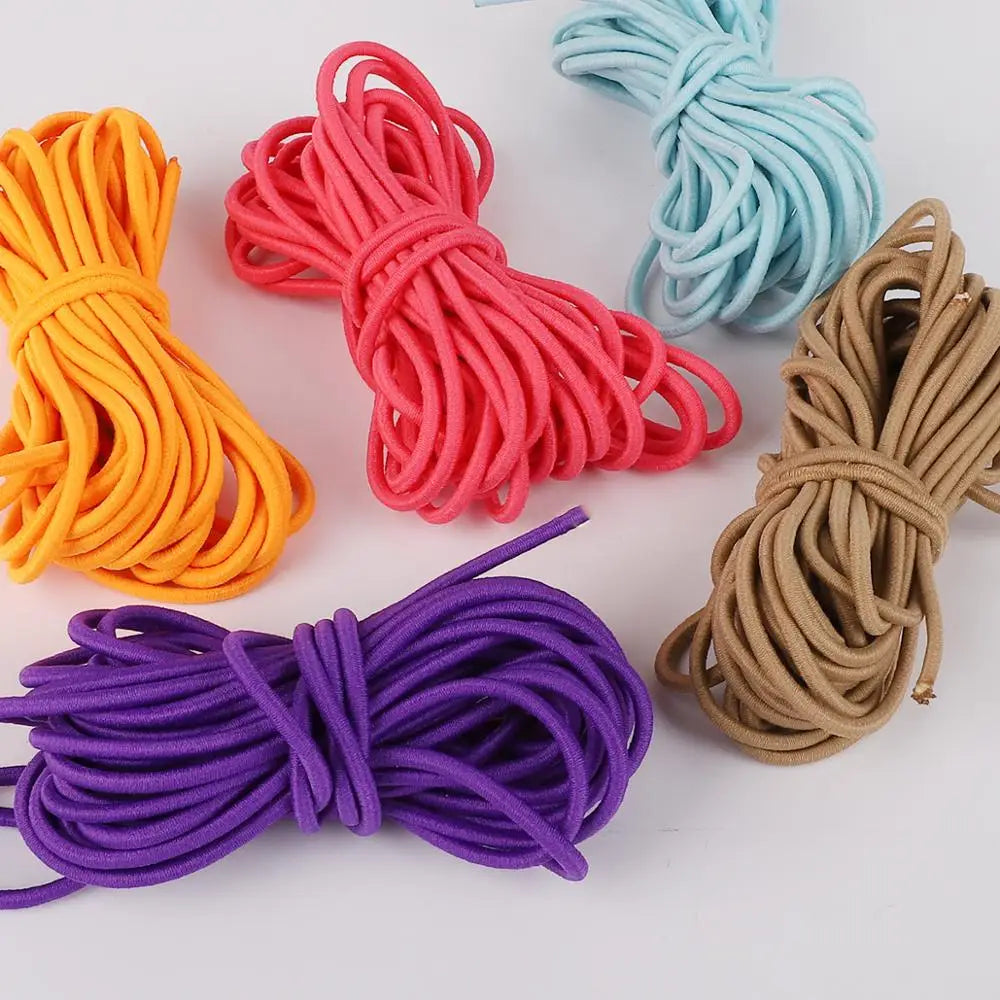 High Quality 2.5mm Multi Colors Elastic Band