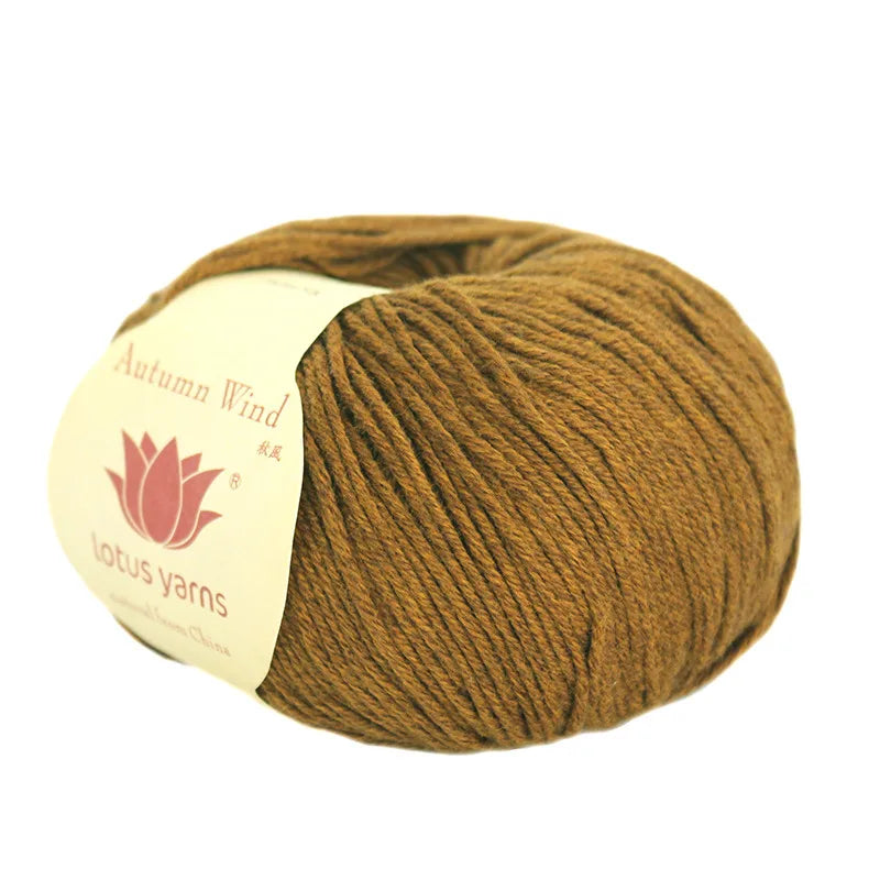 50g Cotton Yarn Cashmere Blended Hand Knitting Crochet Fingering Weight For Garments Soft Baby Clothes