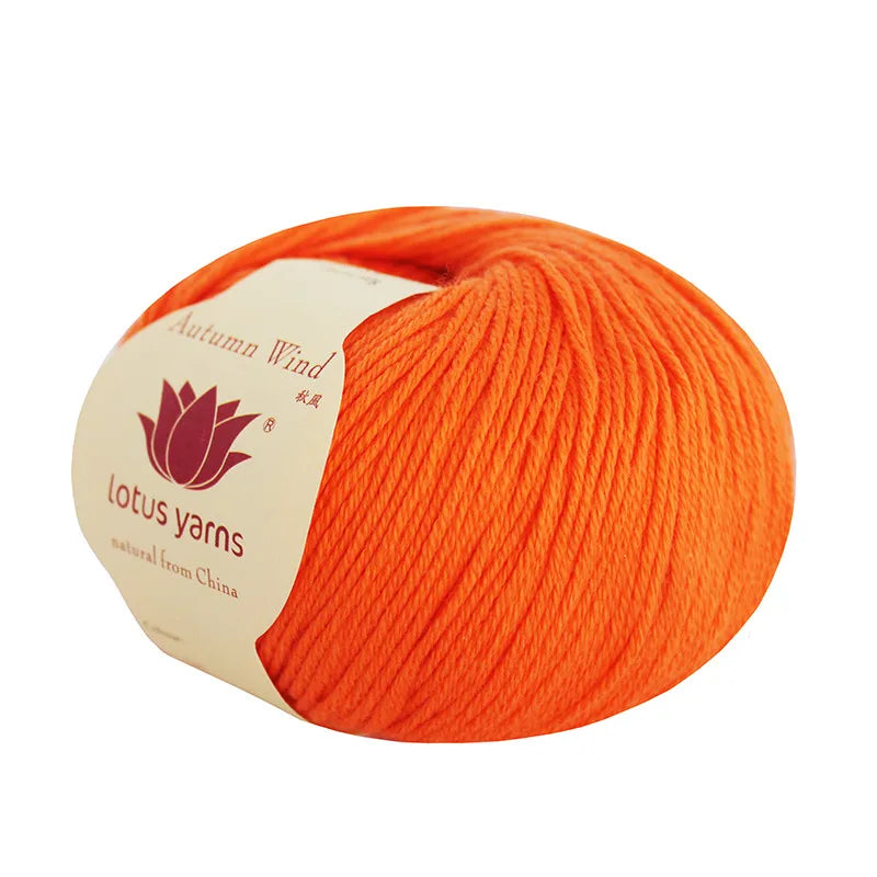 50g Cotton Yarn Cashmere Blended Hand Knitting Crochet Fingering Weight For Garments Soft Baby Clothes