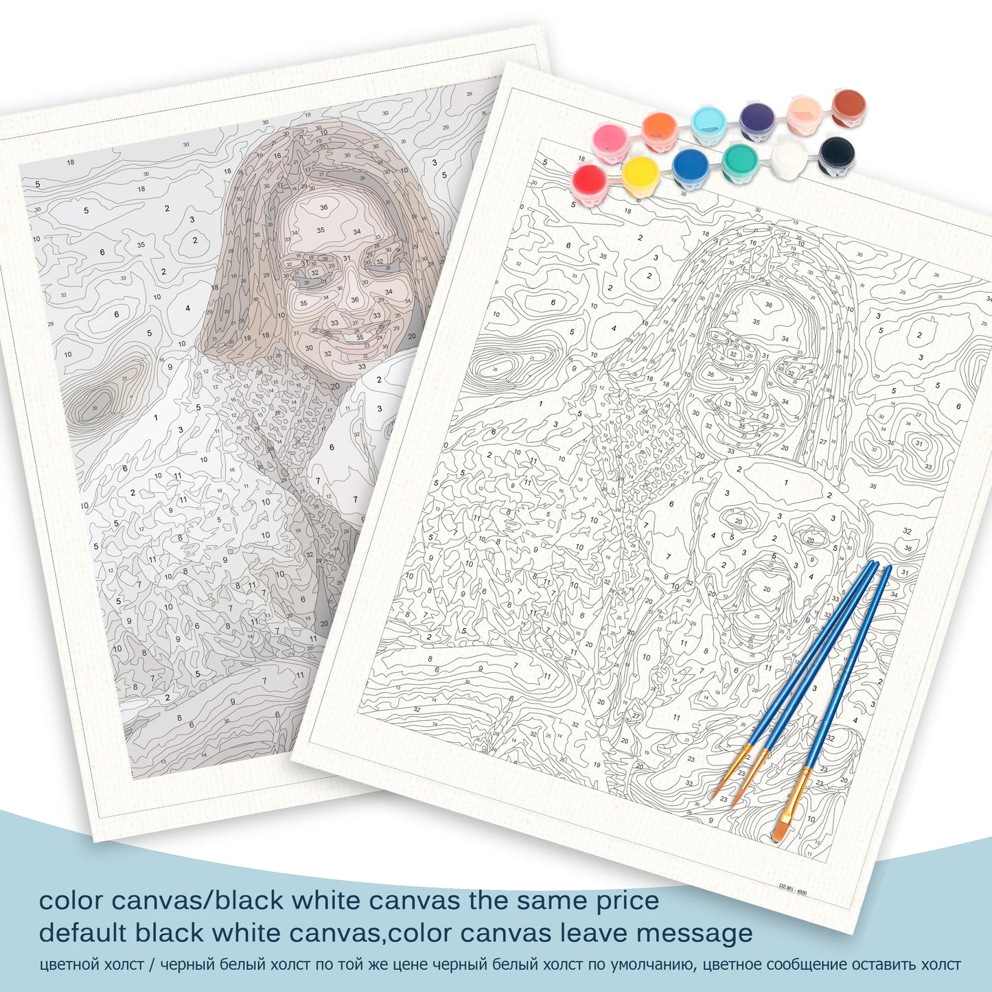 Color Personalized Paint By Numbers