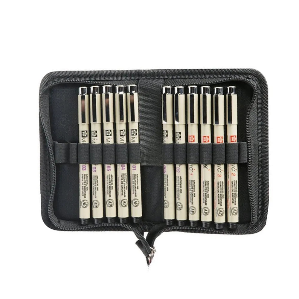 Liner Pen  Micron Set with Storage Case