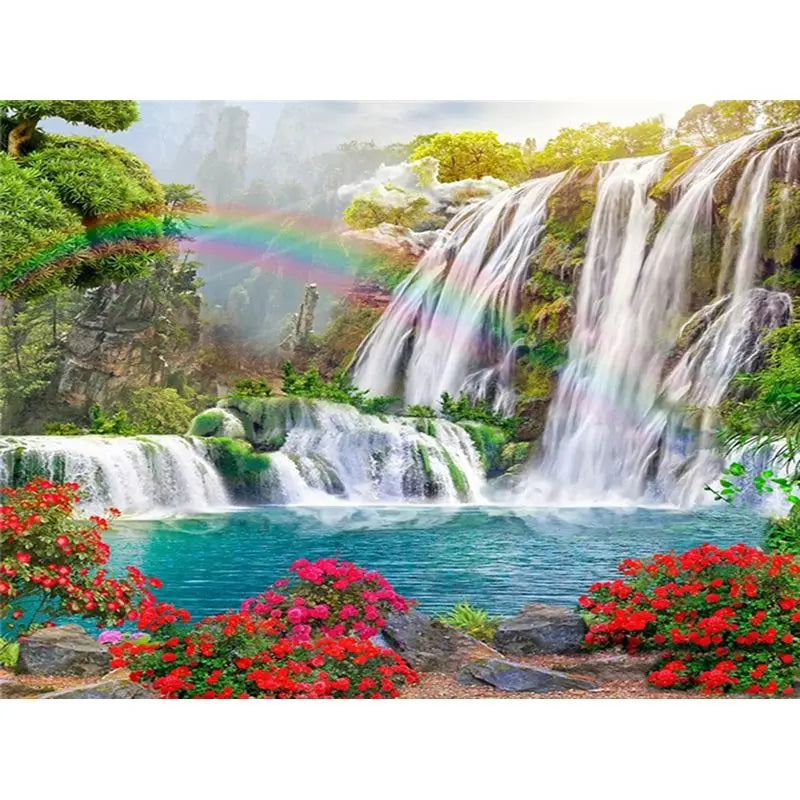 Paint By Number Waterfall Kits