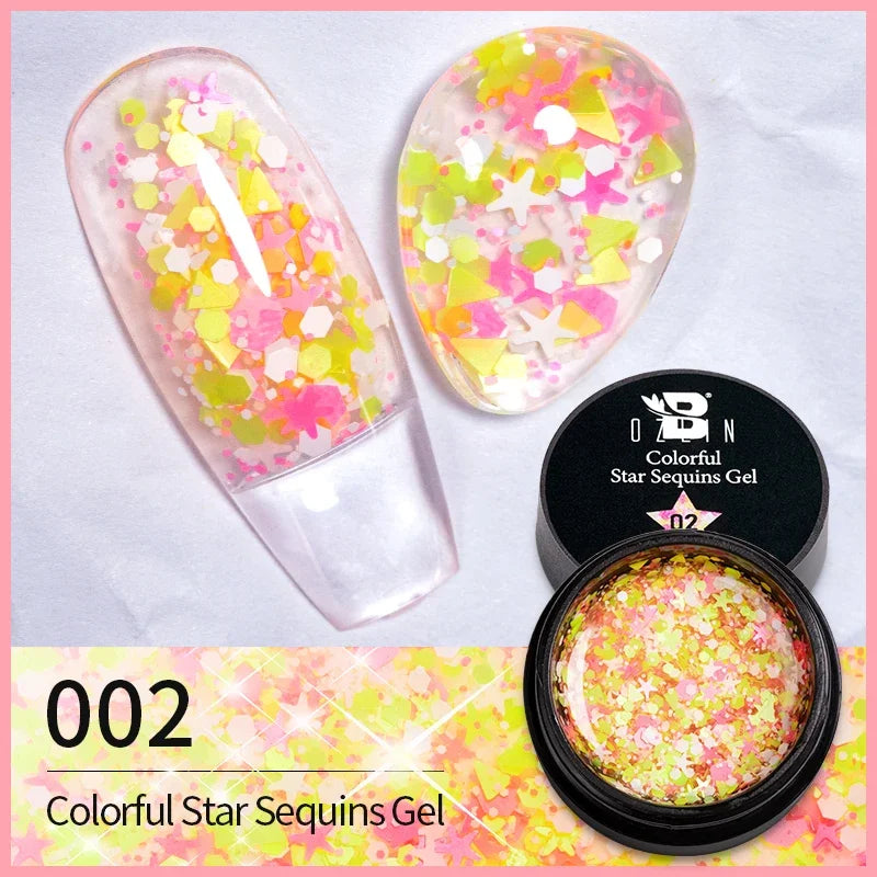 Candy Ombre Puff Gel Nail Polish