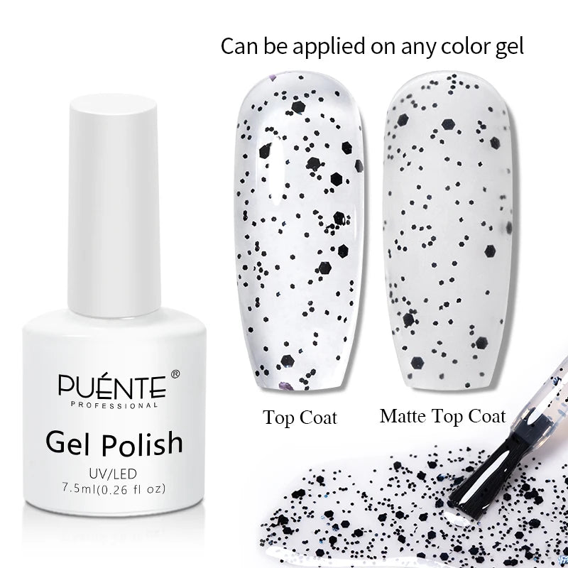 Glitter Nail Polish Sparkling Mica Shell Sequins