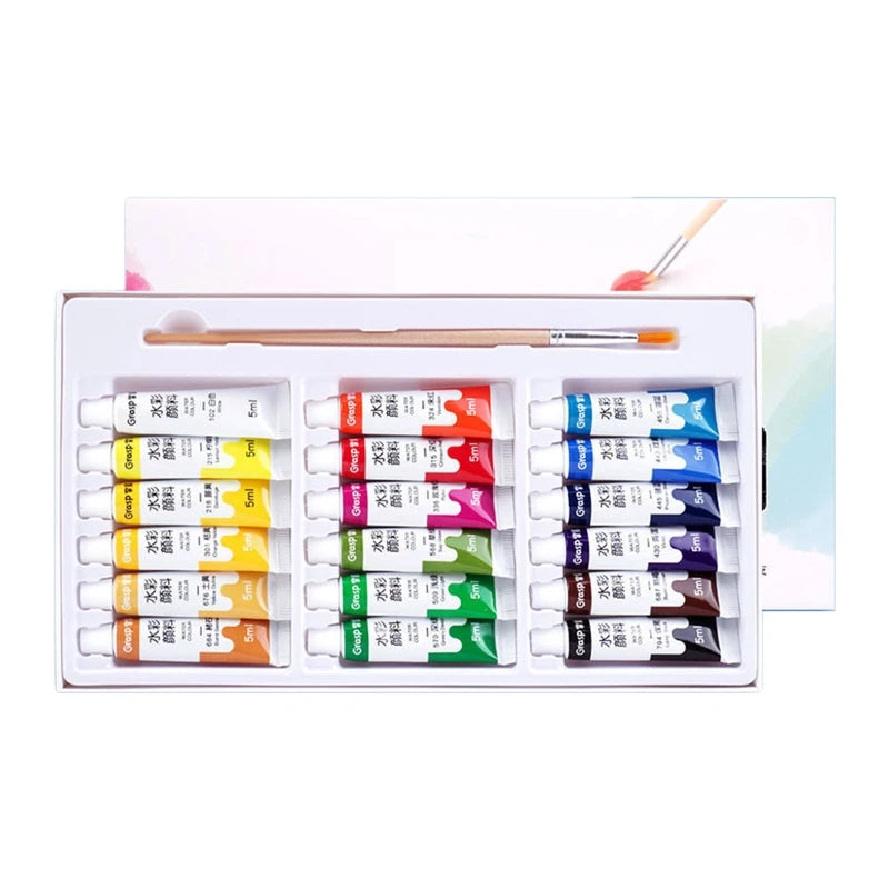 Gouache Paint Set Watercolor Tubes