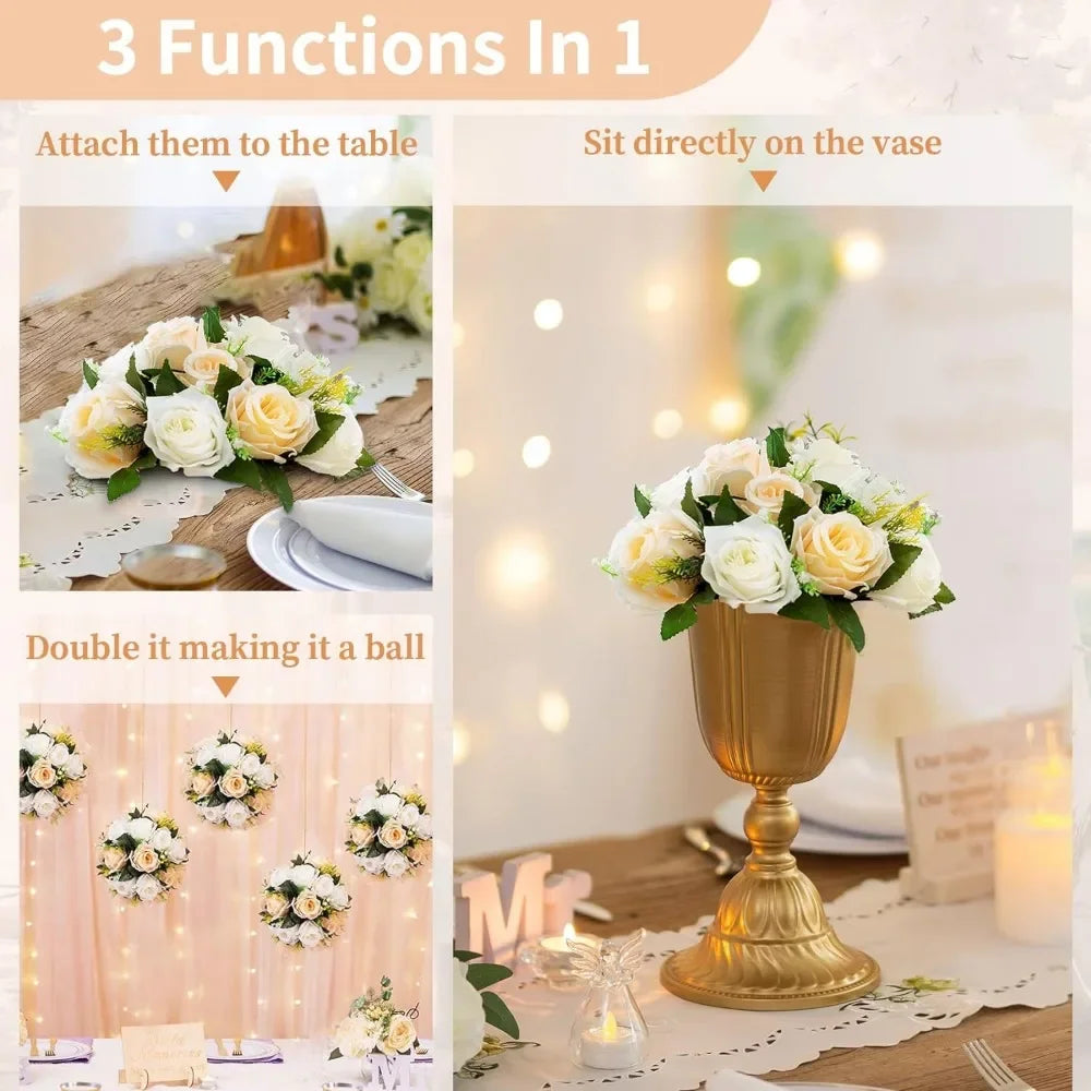 Artificial Rose Decoration Ball Arrangement