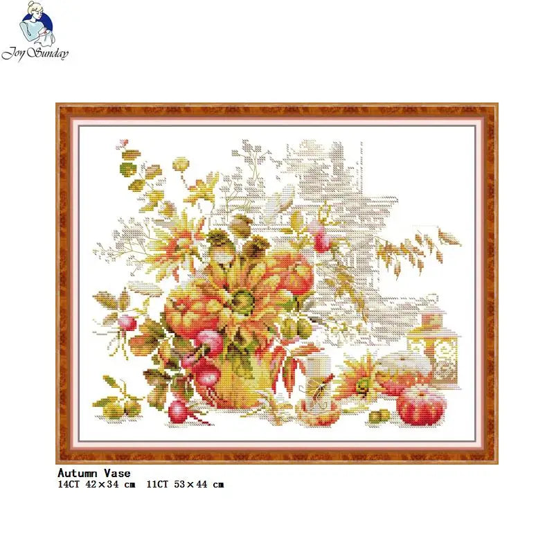 Embroidery Flowers Series Cross Stitch Kit