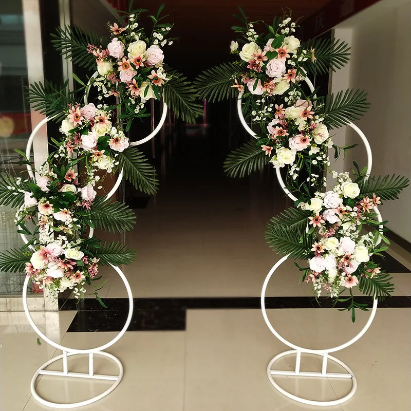 Wedding Flower Display Frame Round Arch