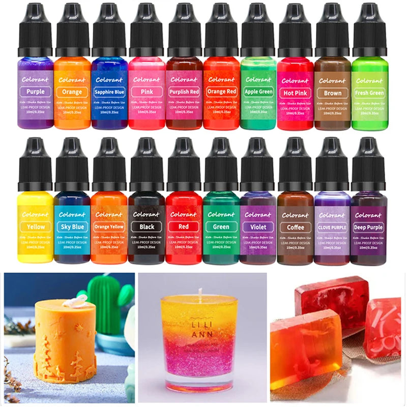 10ml Candle Wax Pigment Liquid Colorant