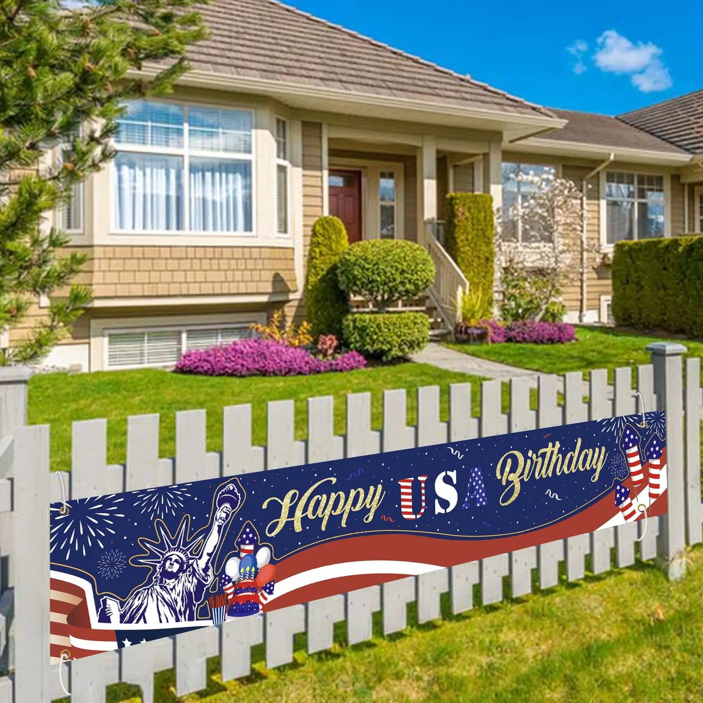 USA Independence Day Banners