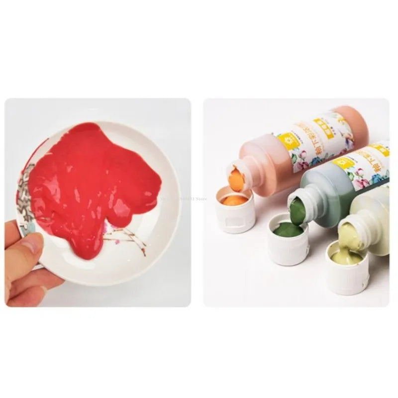 Ceramic Underglaze Paint DIY Pottery Painting