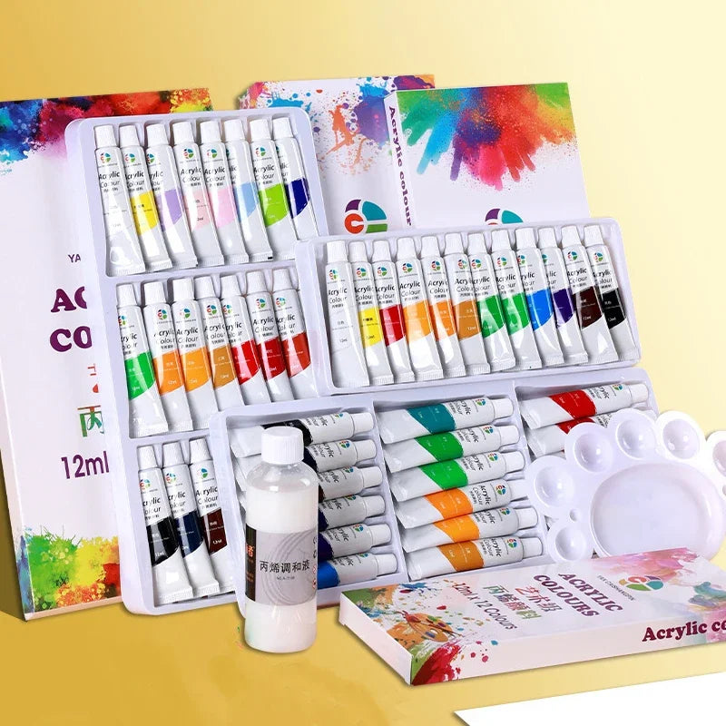 Acrylic Paint 12 18 24 36 Color Paint Set