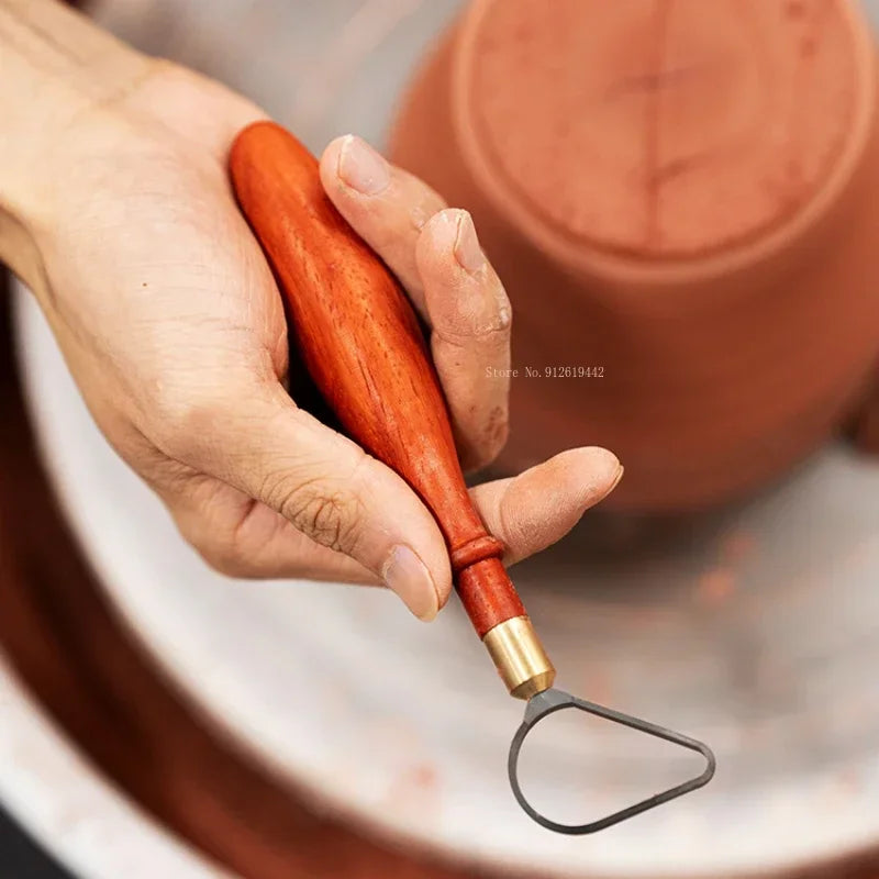 Wood Handle  Clay Sculpture Repair