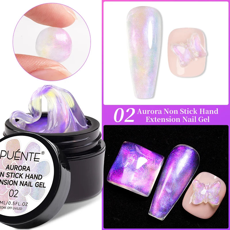 Gel Glitter Semi-Permanent Nail Art Varnish