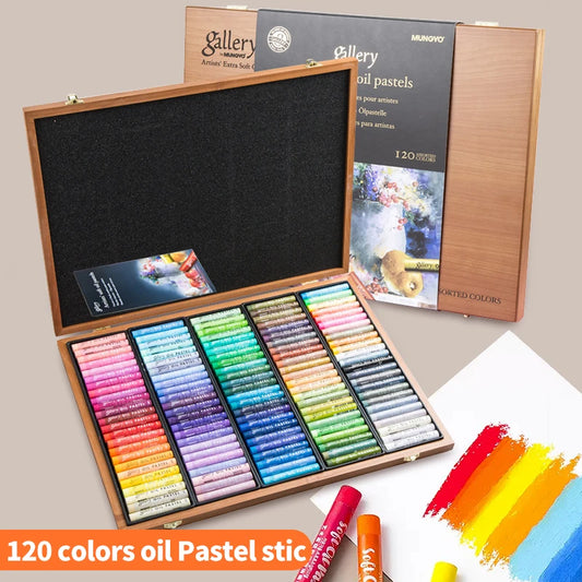 MUNGYO 72/120Colors Soft Oil Pastels