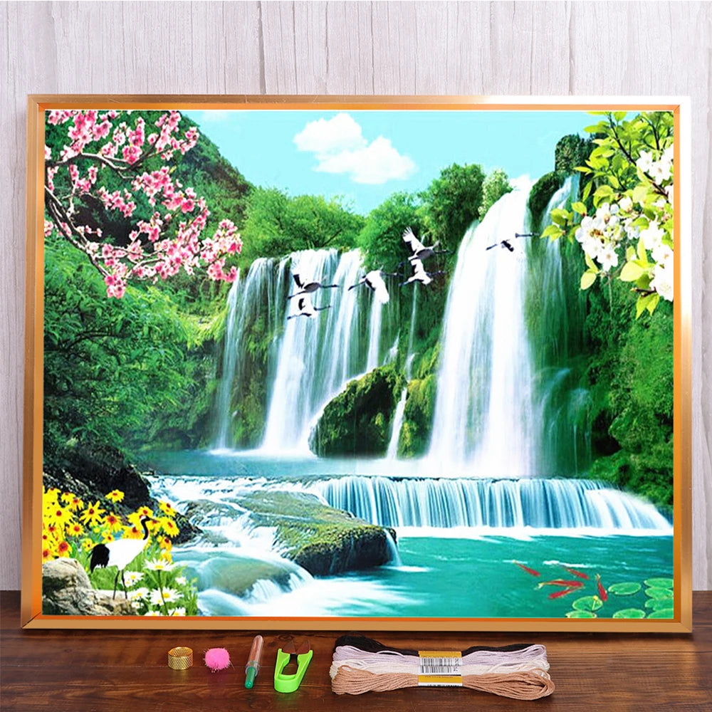 Landscape11CT Cross Stitch  Embroidery Kit