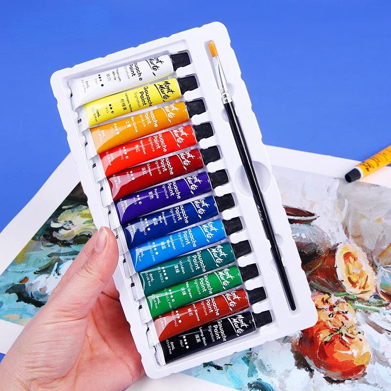 12/18/24 Color Gouache Paint Set High Quality