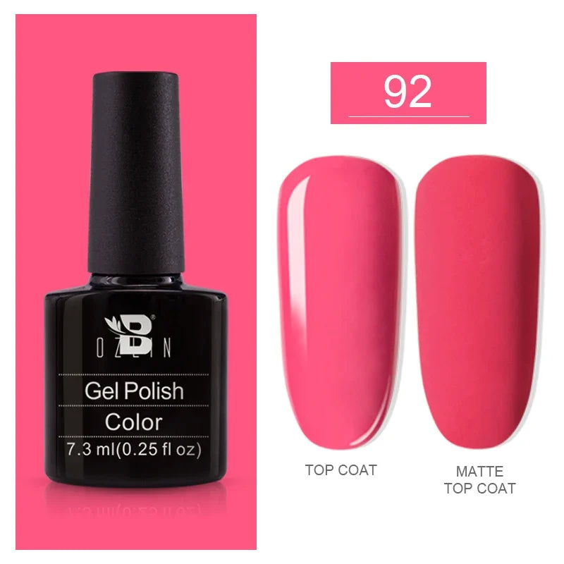 Candy Ombre Puff Gel Nail Polish