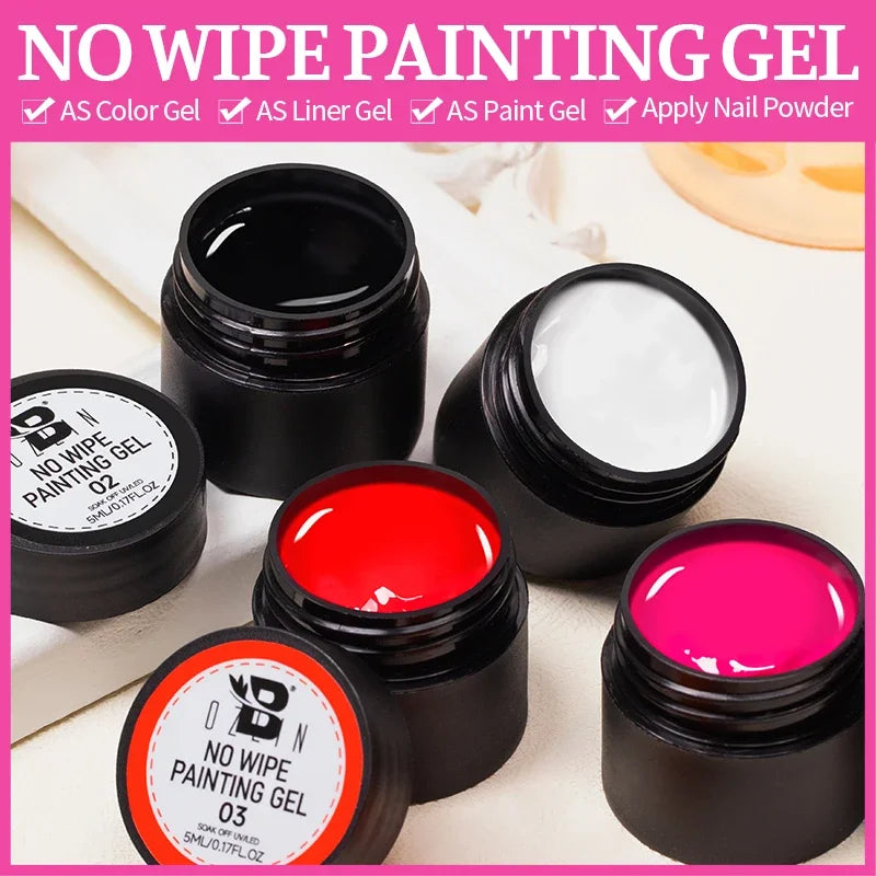 Painting Gel Top Coat Manicure Polish